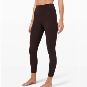EUC Lululemon align leggings in French Press. Size 8